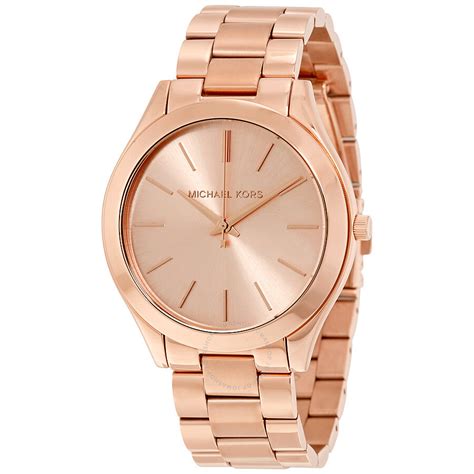 michael kors runway rose gold tone ladies watch mk3197|Michael Kors runway watch.